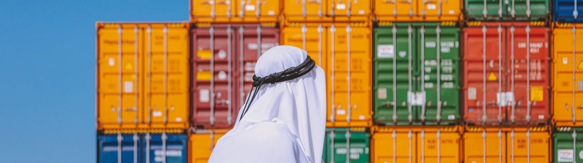middle east businessman trade